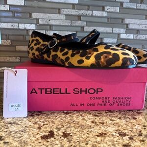 Animal print shoes